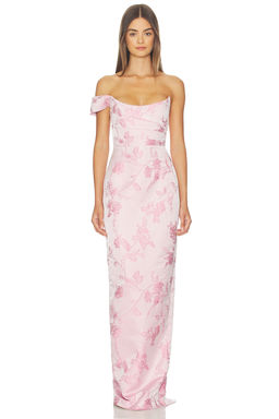 SAU LEE - Jackson Brocade Gown