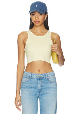 Slvrlake - Cropped Rib Tank Top