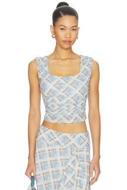 Sovere - Novalyn Plaid Top