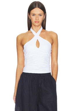 Susana Monaco - Cross Front Gathered Top