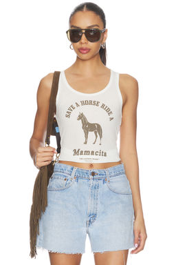 The Laundry Room - Ride A Mamacita Rib Tank Top