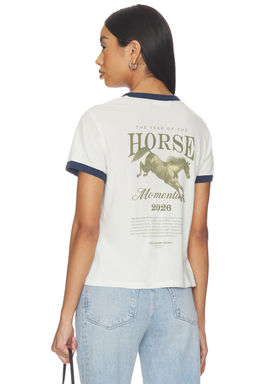 The Laundry Room - Year Of The Horse Perfect Ringer Tee