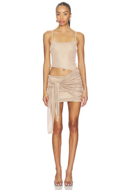 Tiger Mist - Azelma Dress 2.0 in Metallic Knit