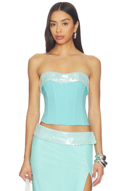 Tiger Mist - Sequin Bust Corset