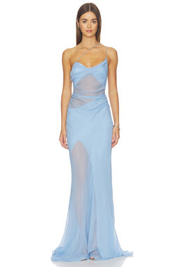 The Sei - Strappy Diaphanous Gown