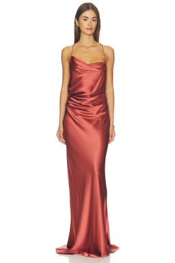 The Sei - Cowl Bias Gown