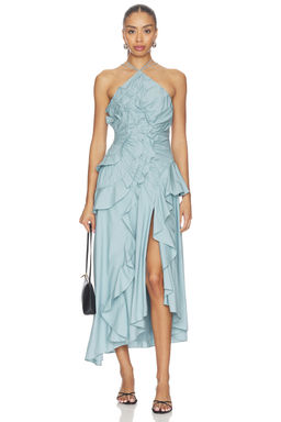 AMUR - Ottavia Ruffle Dress