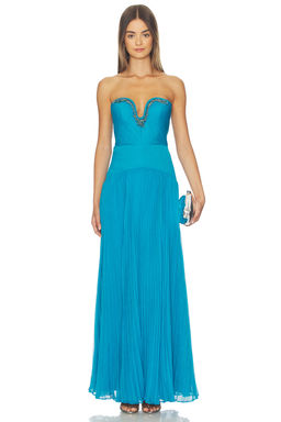AMUR - Fiora Pleated Dress