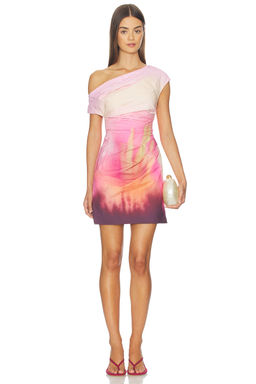 AMUR - Ysella Off The Shoulder Mini Dress