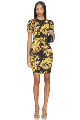 Versace Jeans Couture - Baroque T-shirt Dress
