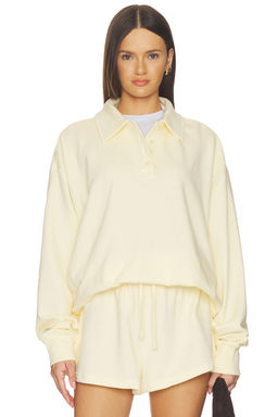 Weworewhat - Henley Pull Over Sweatshirt
