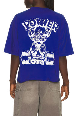 YIWO - Y,IWO Power Crazy Crop Tee