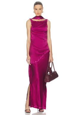 Yellow The Label - Nina Silk Dress