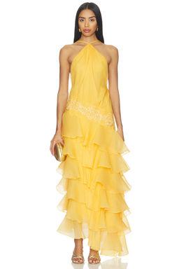 Yellow The Label - Dahlia Organza Dress