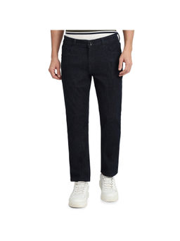 ColorPlus - Regular Fit Black Cotton Blend Jeans
