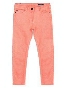 Allen Solly Junior - Girls Pink Solid Jeans