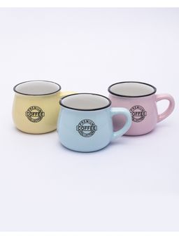 Voncasa - Ceramic Tea Cup Set of 3 Pcs