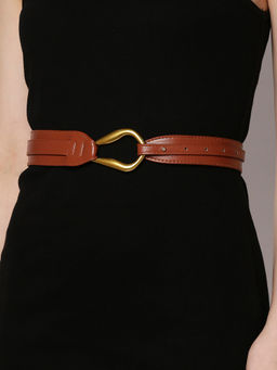 Twenty Dresses by Nykaa Fashion - Tan Never Too Far From Style Belt