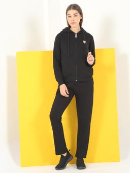 Sweet Dreams - Womens Solid Tracksuit Black