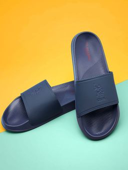 U.S. POLO ASSN. - Navy Blue Roan 2.0 Stylish Sliders for Men