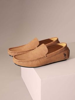 U.S. POLO ASSN. - Tan Colin 6.0 Stylish Casual Loafers for Men