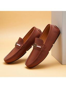 U.S. POLO ASSN. - Tan Fritof 4.0 Stylish Casual Loafers for Men