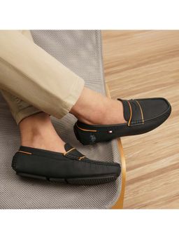 U.S. POLO ASSN. - Black Mirano 6.0 Stylish Casual Loafers for Men