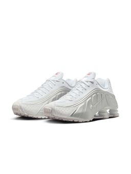 Nike - White Men's Shox R4 Running Shoes