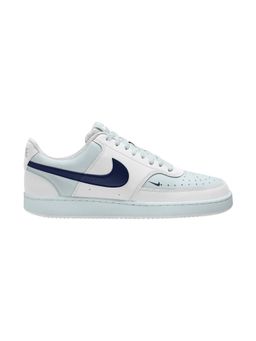Nike - White Men's Court Vision Low Basketball Shoes