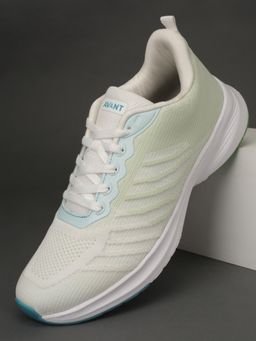 AVANT - Mens Spartanx Running Shoes Light Grey & Green