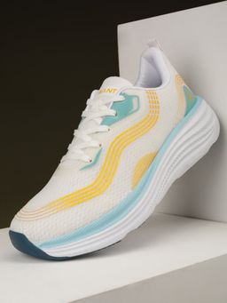 AVANT - Mens Vaporweave Running Shoes - White & Light Blue