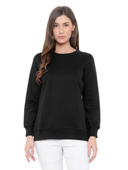 VIEVIANA - Womens Black Sweatshirt