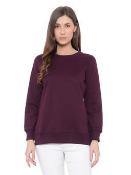 VIEVIANA - Womens Wine Sweatshirt