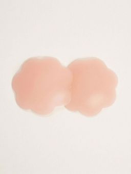 Secrets By ZeroKaata - Women Flower-Shaped Reusable Nipple Pasties- Nude