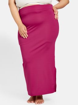 Secrets By ZeroKaata - Women Plus Size Solid Seamless Saree Petticoat