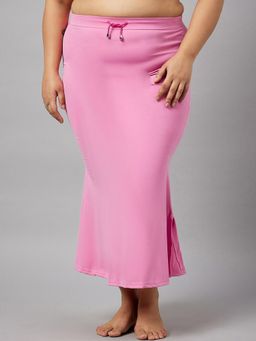 Secrets By ZeroKaata - Women Plus Size Solid Mermaid Fit Saree Petticoat