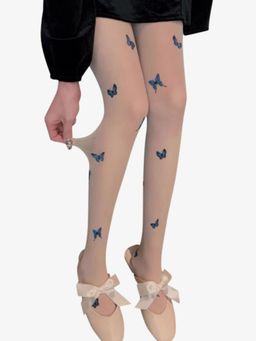 Secrets By ZeroKaata - Nude High Waist Summer Pantyhose Stockings