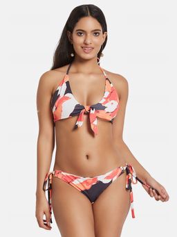 Secrets By ZeroKaata - Women Multi-Color Swim Bikini Beachwear (Set of 2)