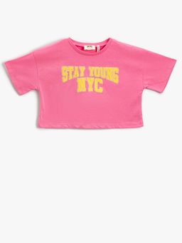Koton - Girls Pink T-shirt