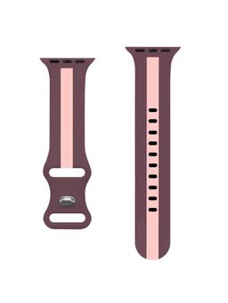 GRIPP - 40-41Mm Tutone Watch Strap - Mauve Pink