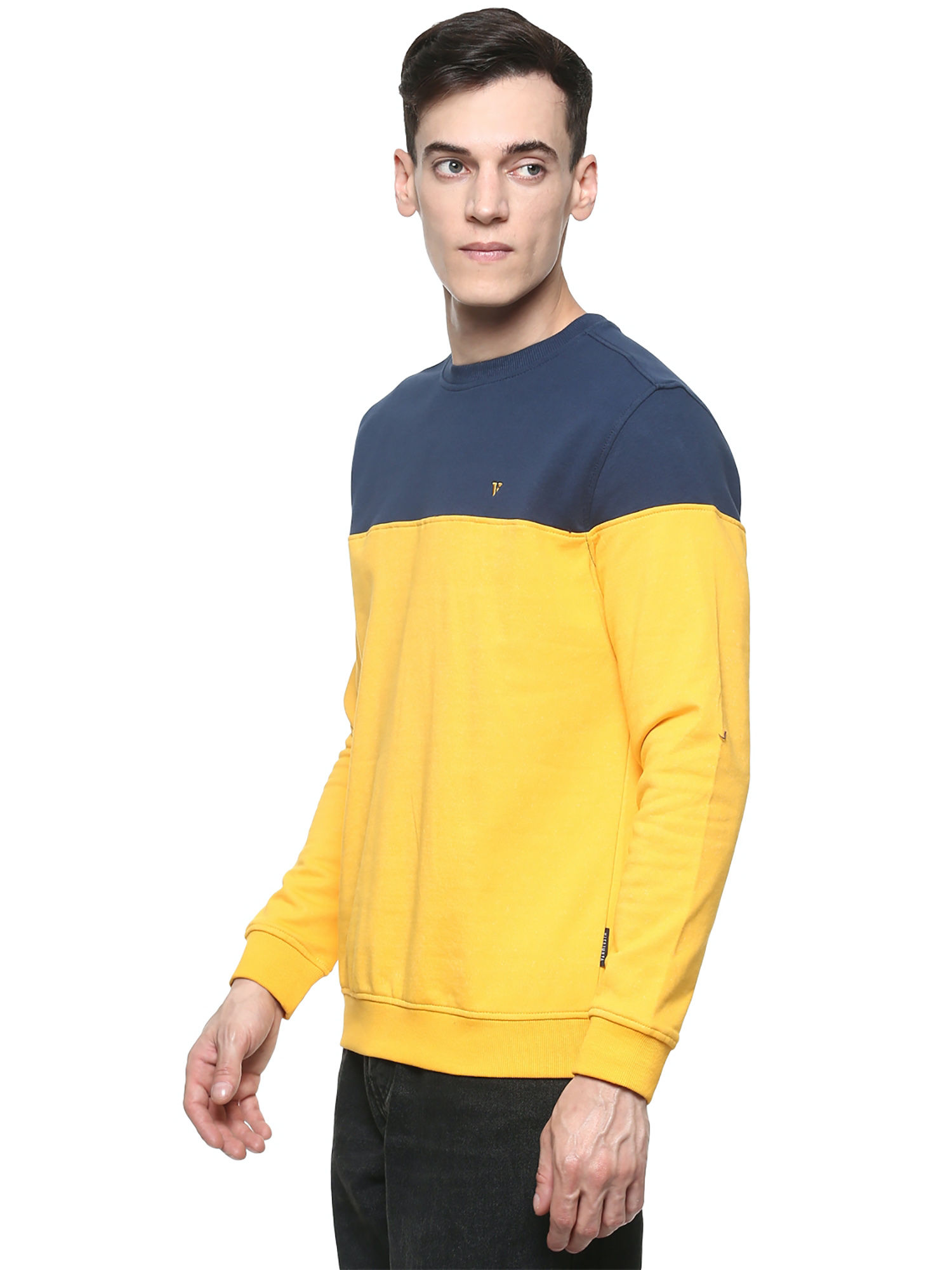 Van Heusen Yellow Sweatshirt Online 
