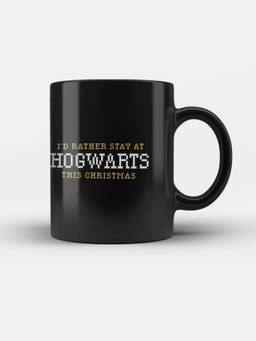 Macmerise - Christmas at Hogwarts Pattern Milk, Tea, Coffee Mug 330ml