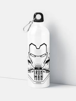 Macmerise - Ironman Tech Badge Pattern Sipper Bottle 750ml