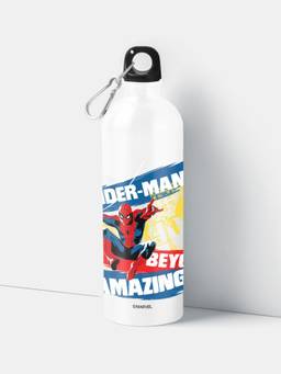 Macmerise - Swinging Spiderman Pattern Sipper Bottle 750ml