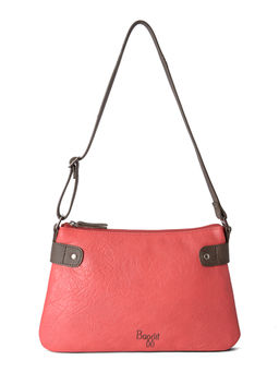 Baggit - Dandy Pink Small Baguette Handbag