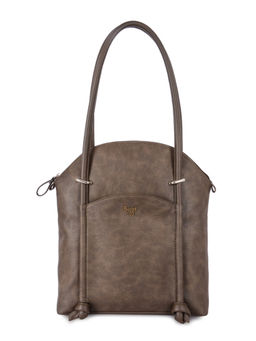 Baggit - Lina Y G Brown Large Bowling Handbag