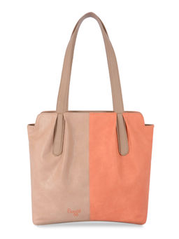 Baggit - Showoff Y G Peach Medium Tote Handbag