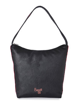 Baggit - Narrow Y G Black Medium Hobo Handbag