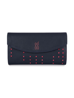 Baggit - Straddle Y G Z Blue Large Wallet