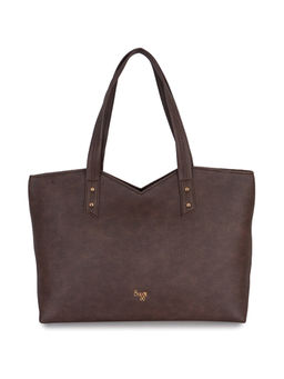 Baggit - Cherry Bff Brown Large Tote Handbag